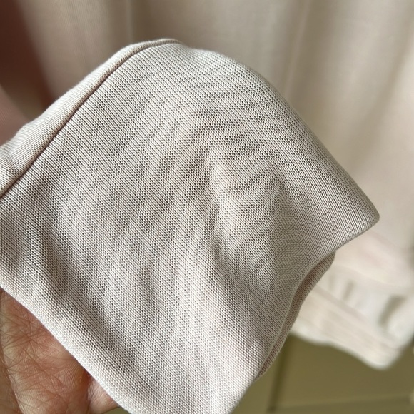 Athleta Serenity Crisscross Sweatshirt Ballet Pink. 1X Super Soft Essential - Picture 6 of 9